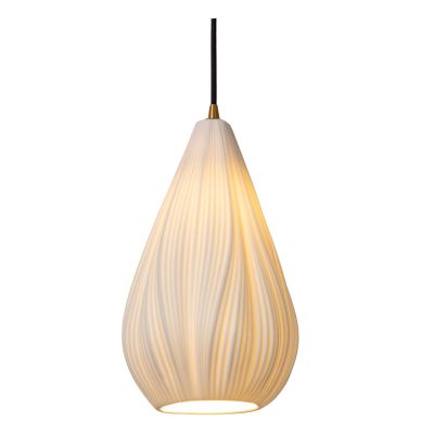 Lucide CINZIA - Pendant light - 8xE27 - White